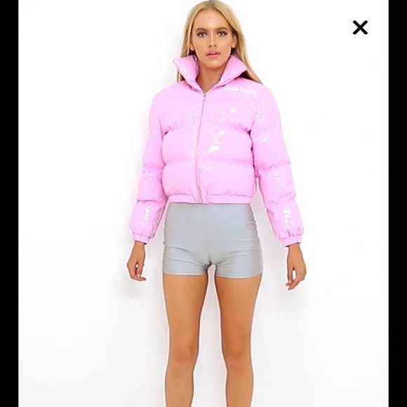 pretty little thing bubble coat